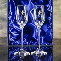 Lydia Port, Liqueur or Sherry Glasses, gift boxed as a pair