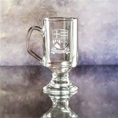 Gaelic Crystal Engraved Coffee Glass