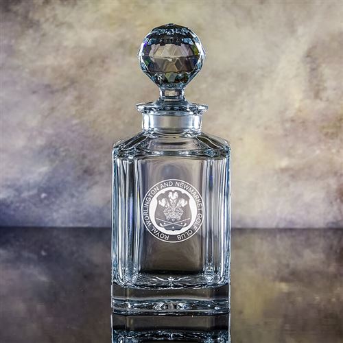 Crystal Engraved Salisbury Decanter Gift