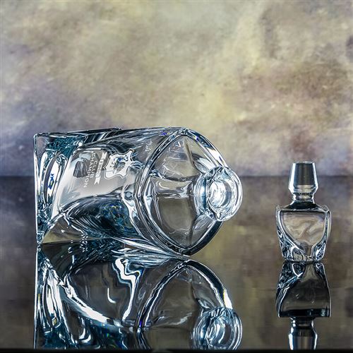 Crystal Engraved Barley Decanter Gift