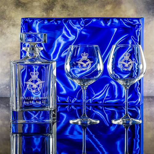 Atlas Gin Decanter and Gin Blooms Gift Set