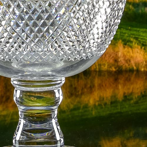 Crystal Engraved Lancaster Chalice