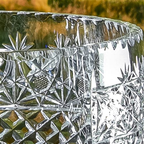 Crystal Engraved Devon Bowl