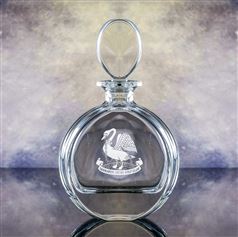 Zeus Engraved Crystal Gin Decanter