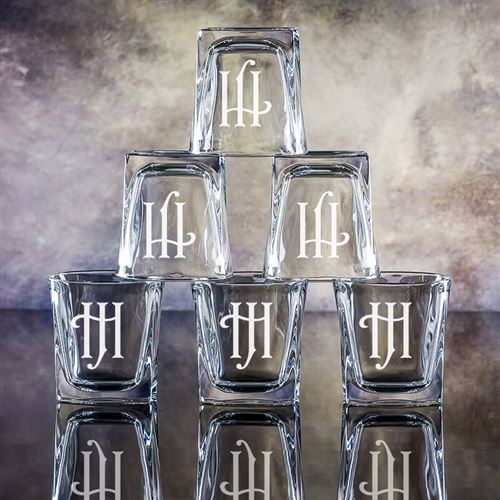 Six Engraved Admittable Tumblers Gift Set