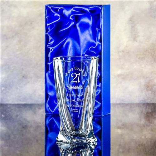 Crystal Engraved Barley Hiball Gift