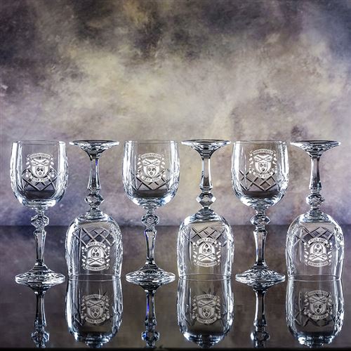 Six Edward Goblet Glasses Gift Set