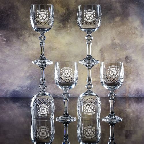 Six Edward Goblet Glasses Gift Set