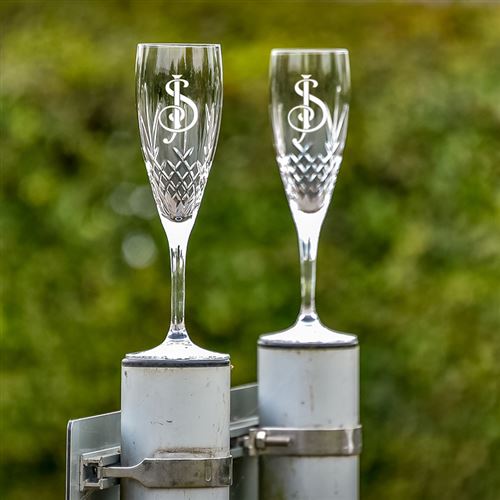 Two Handcut Forest Flutes Gift Set