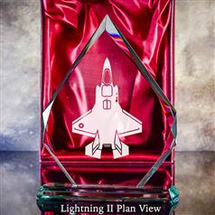 Lightning 11 Aircraft Typhoon Plaque (Plan View)