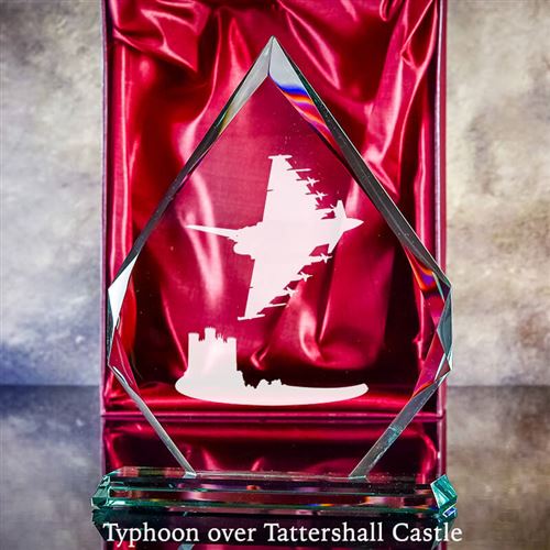 Typhoon Over Tattershall Castle Plaque