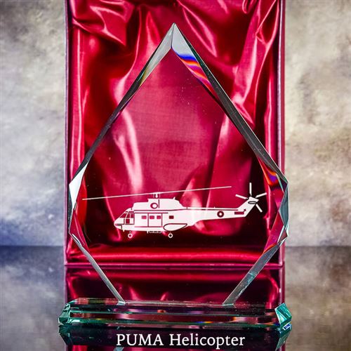 Puma Helicopter Typhoon Plaque