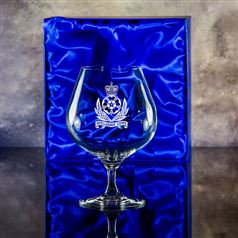 Engraved Brandy Balloon Glass Gift