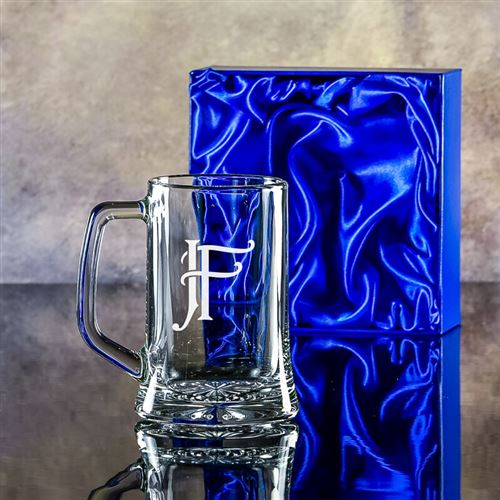 Small Engraved Stern Tankard Gift