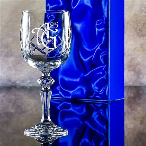 Engraved Edward Goblet Glass Gift