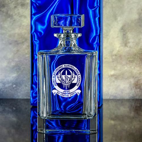 Atlas Engraved Gin Decanter Gift
