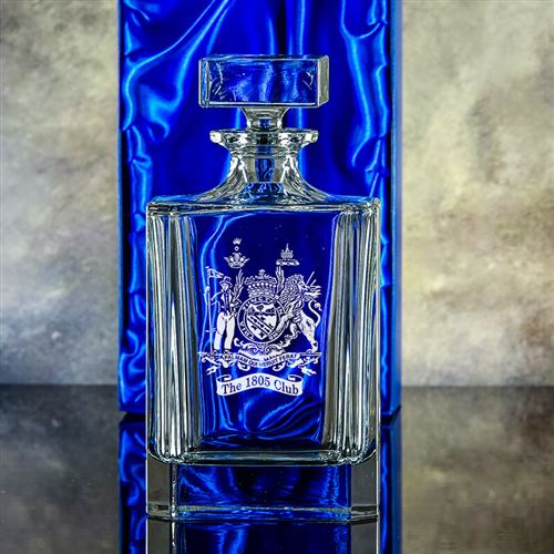 Atlas Engraved Gin Decanter Gift