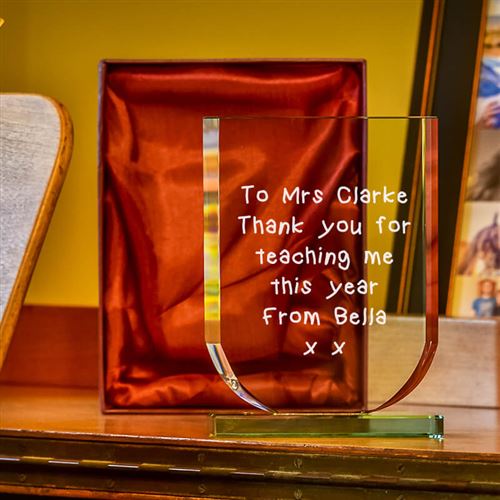 Engraved Handwriting Teachers Gift