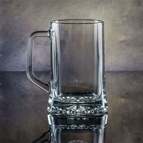 Large Coronation Crystal Stern Tankard