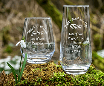 Engraved Glassware