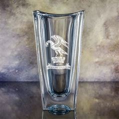 Small Crystal Engraved Cambridge Vase