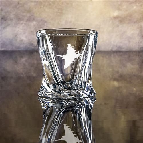 Engraved Crystal Barley Tumbler