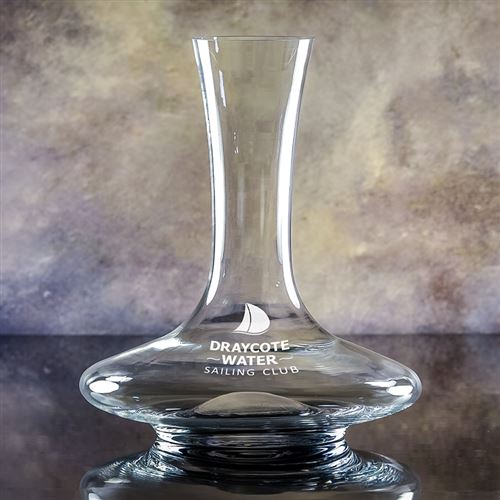 Engraved Crystal Cheltenham Carafe