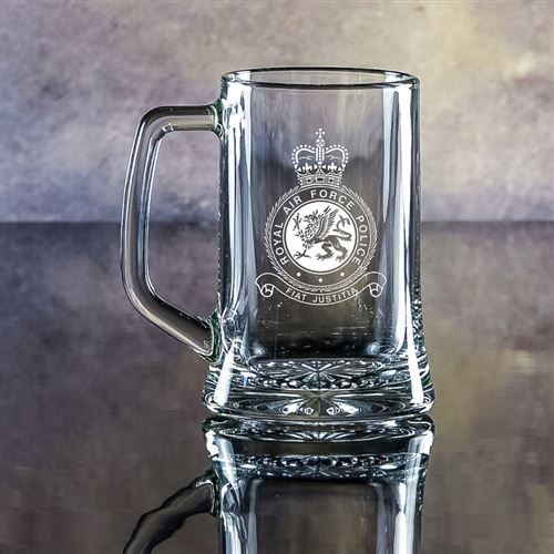 Engraved Crystal Large Stern Tankard