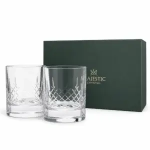 Mauchline Whisky Glass Pair